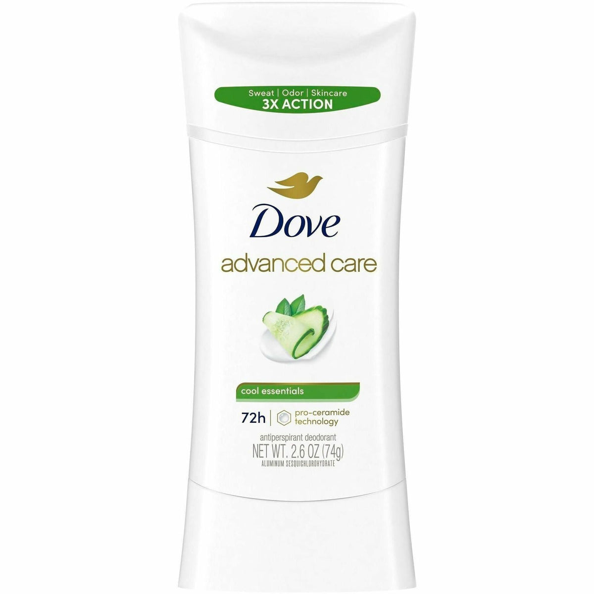 Dove Advanced Care Cool Essentials Antiperspirant Deodorant Stick