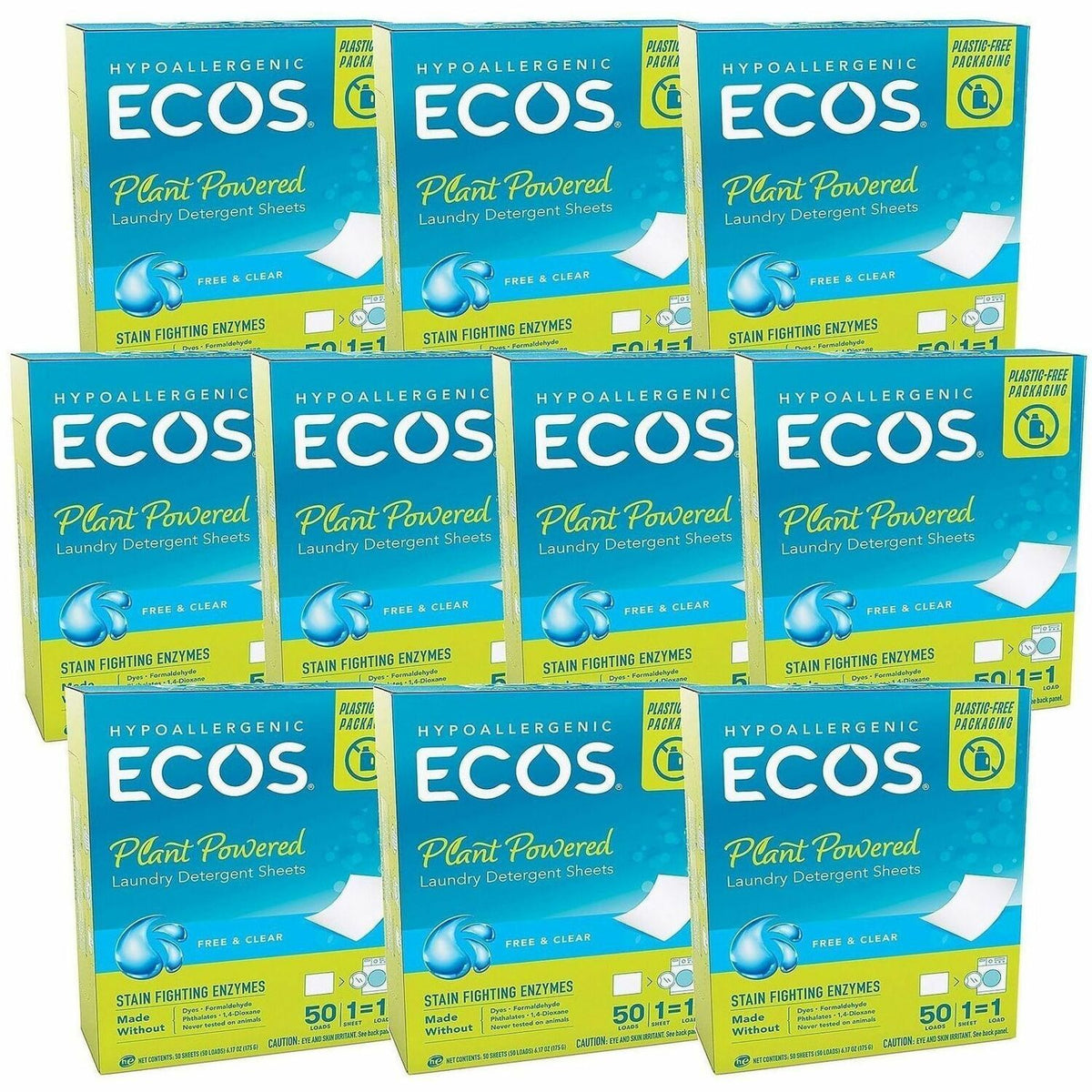 ECOS® PRO Liquidless Laundry Detergent Sheets
