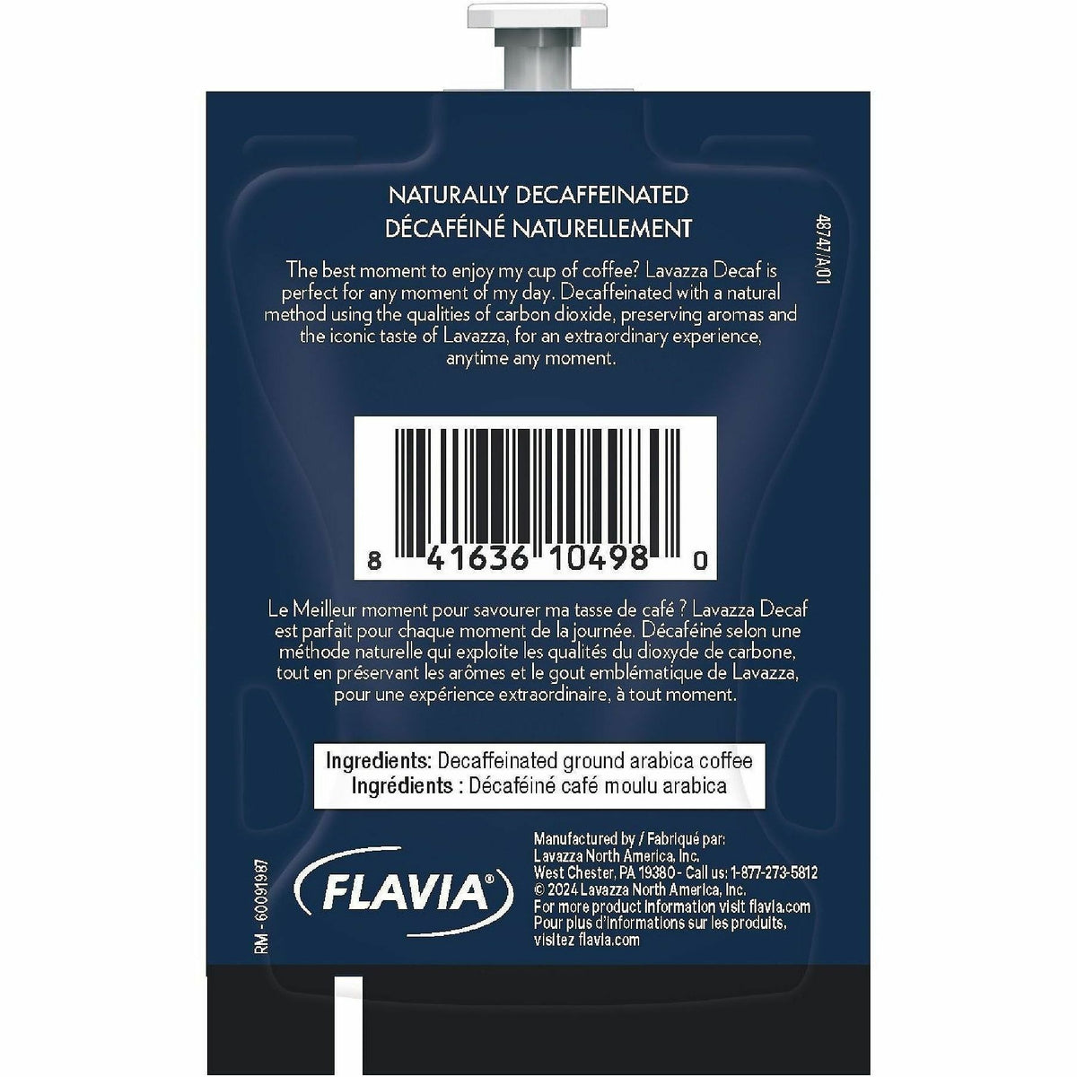 Flavia Freshpack Naturally Decaffeinated Medium Roast Coffee