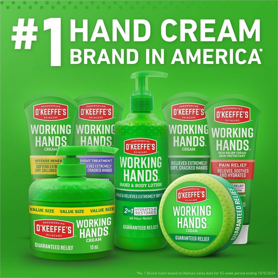 O'Keeffe's Working Hands Hand Cream Pump