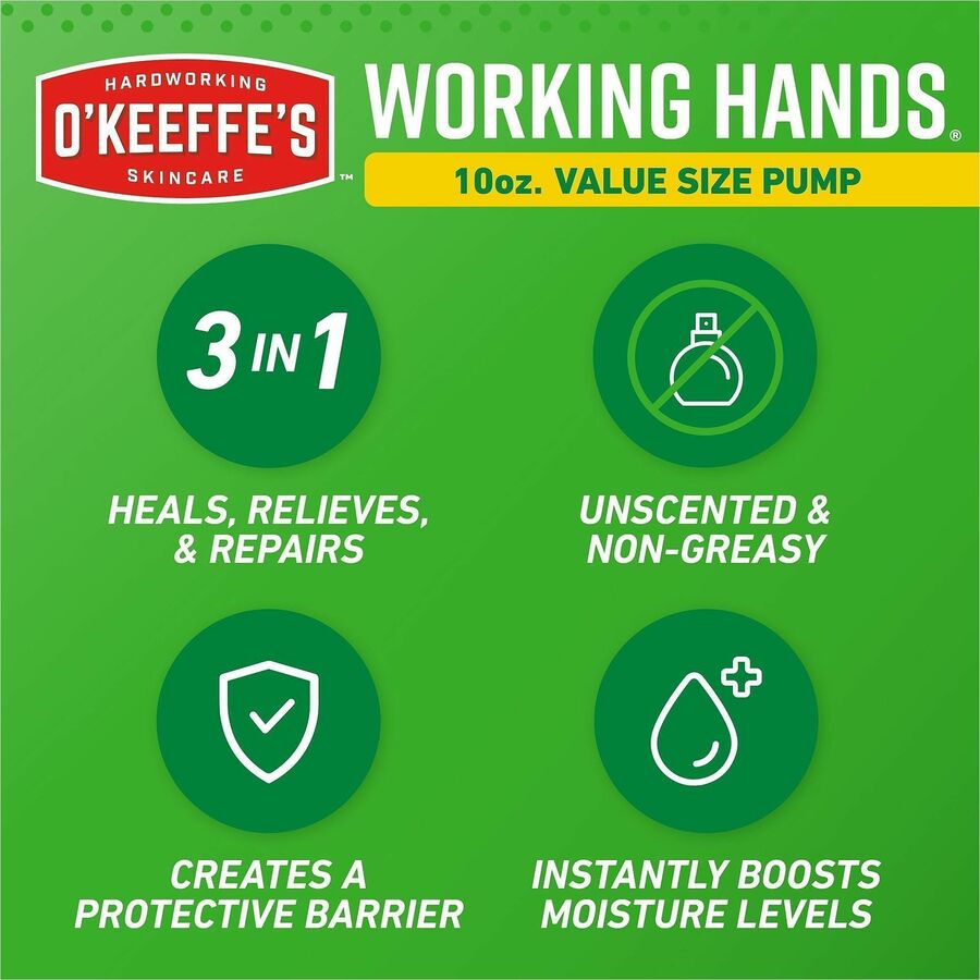 O'Keeffe's Working Hands Hand Cream Pump