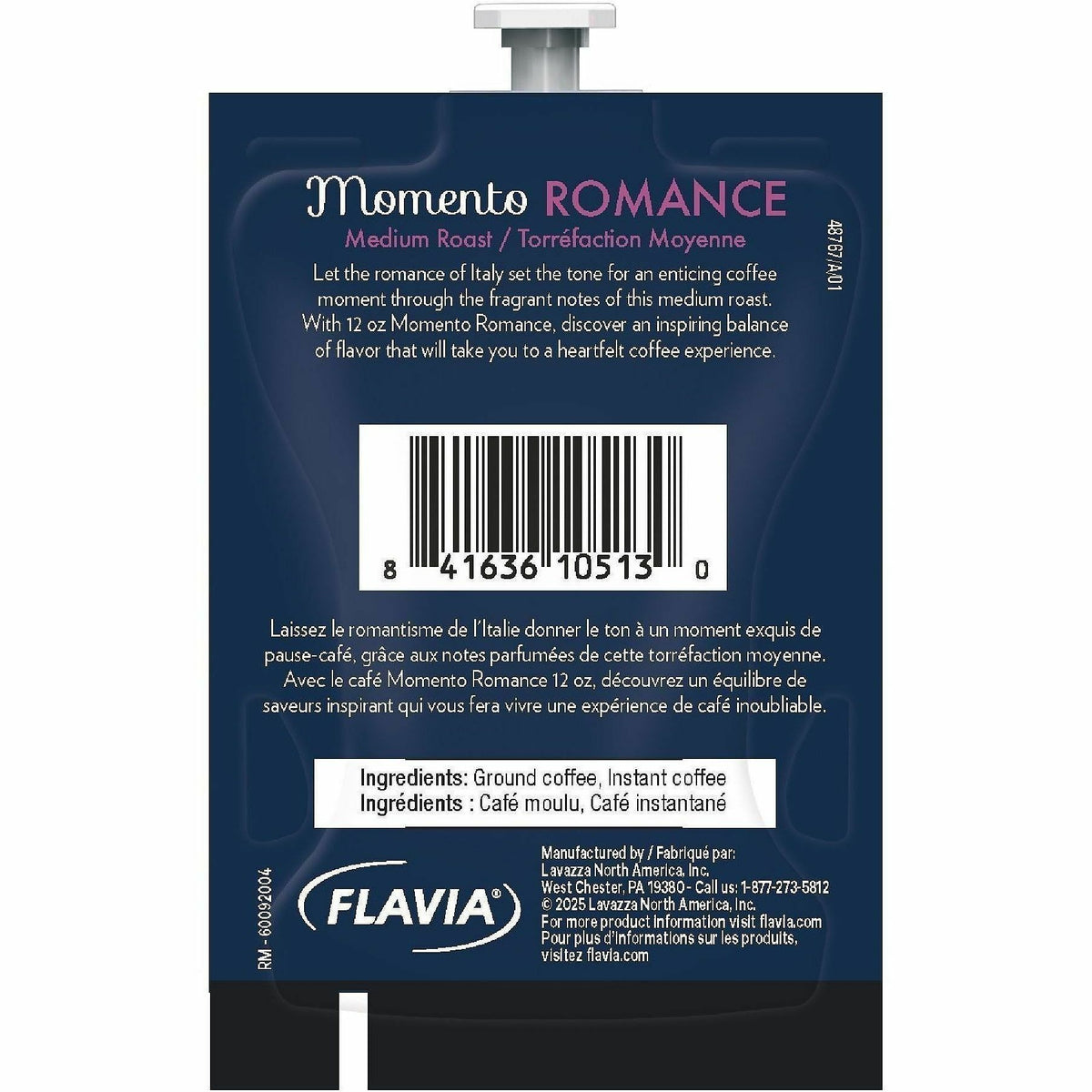 Flavia Freshpack Momento Romance Medium Roast Coffee