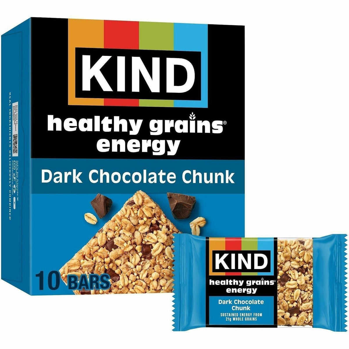 KIND Healthy Grains Bars, 1.4 oz, 10/Box