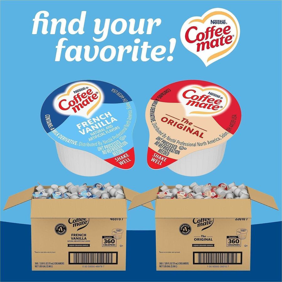 Coffee mate Liquid Creamer Singles