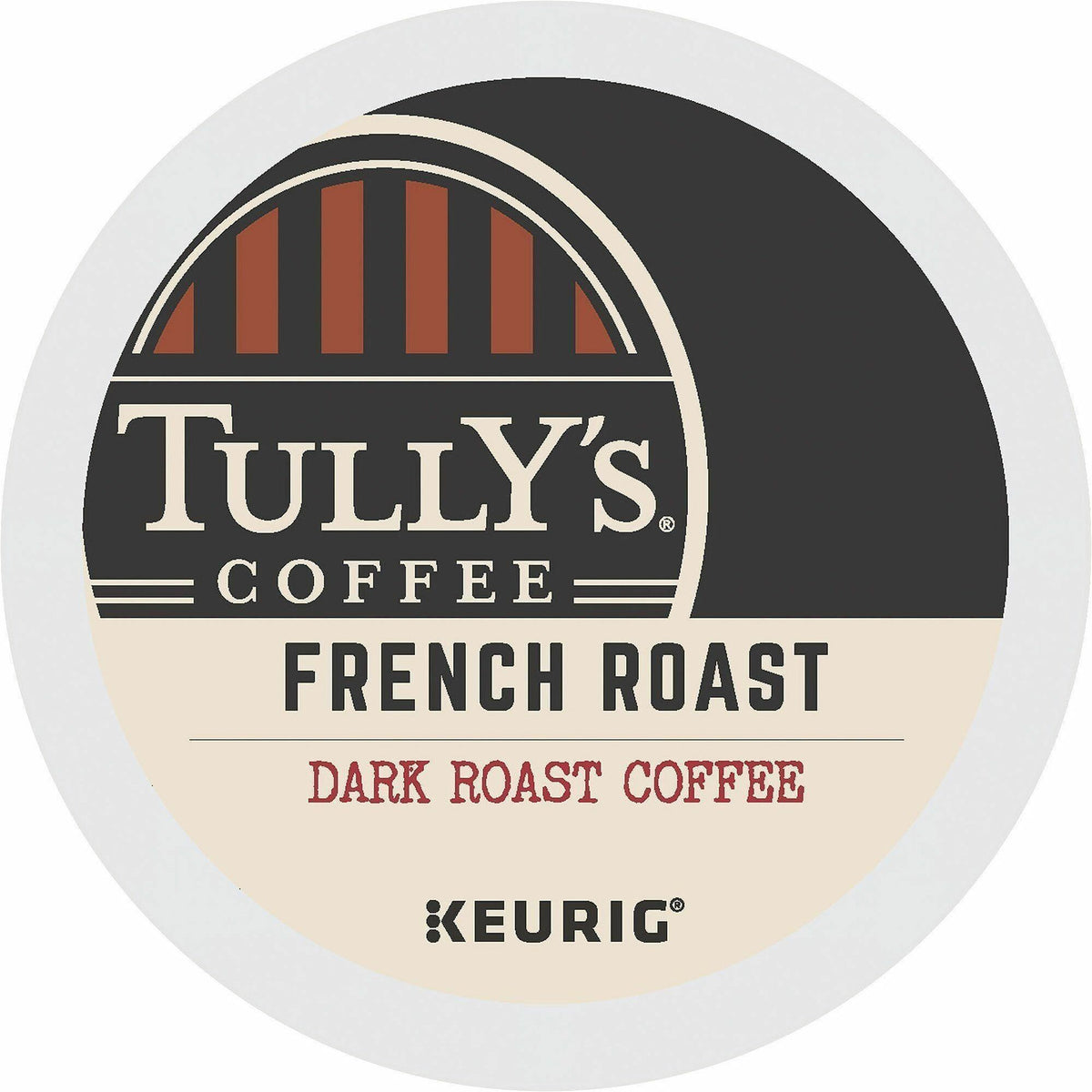 Tully's K-Cup, Pod French Roast Coffee