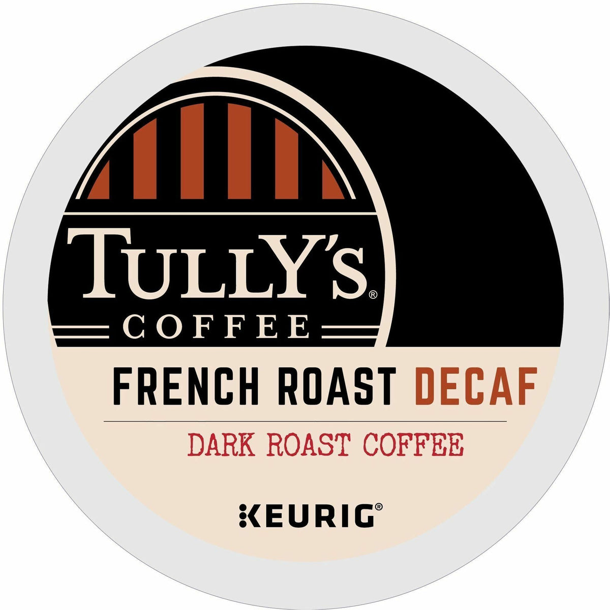 Tully's® Coffee K-Cup French Roast Decaf Coffee