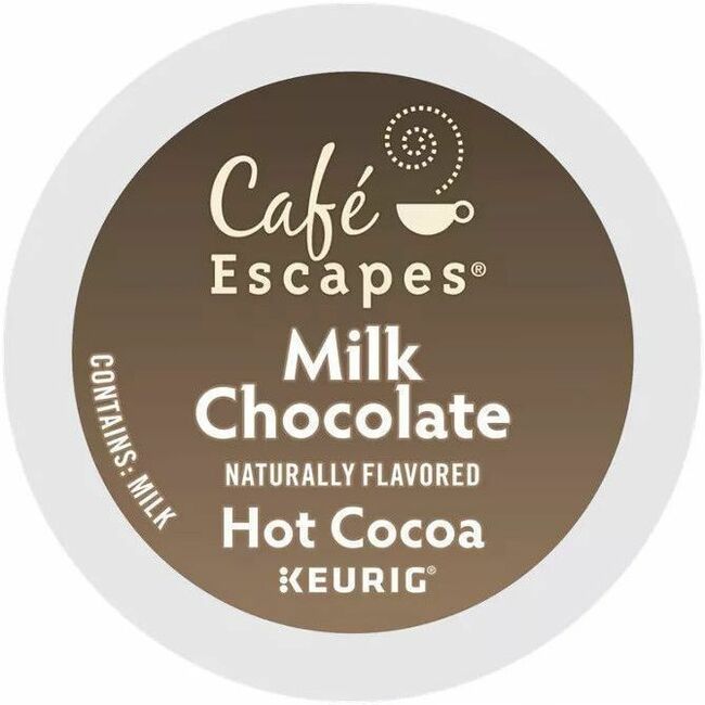Café Escapes® K-Cup, Pod Milk Chocolate Hot Cocoa