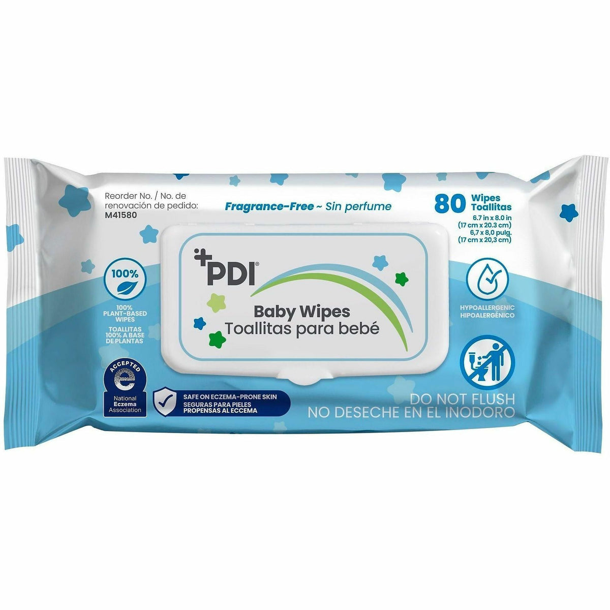 PDI pH-Balanced Baby Wipes for Sensitive Skin