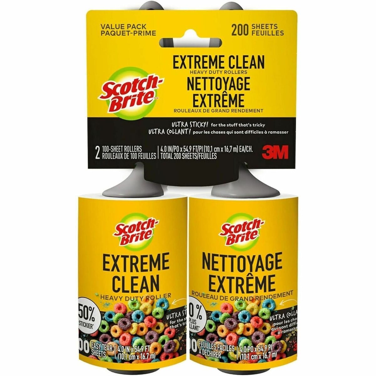 Scotch-Brite Extreme-Clean Lint Rollers