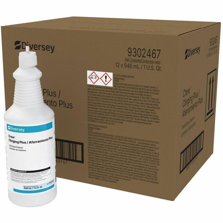 Diversey Crew ClingingPlus Toilet Bowl Cleaner