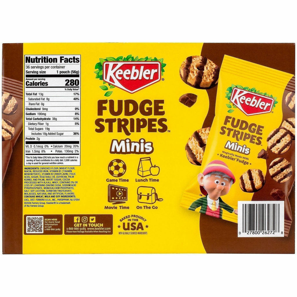 Keebler Fudge Stripes Cookies