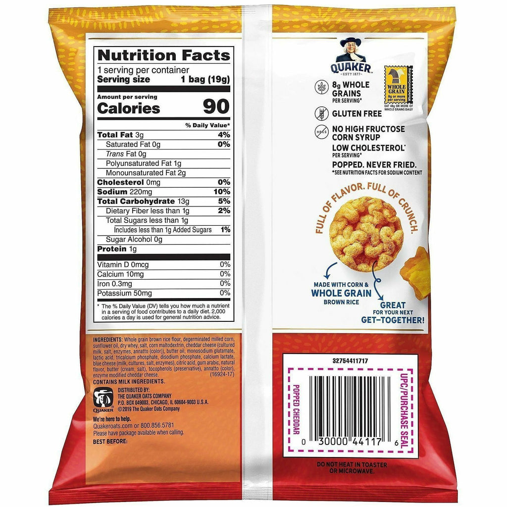 Quaker Popped Rice Crisps