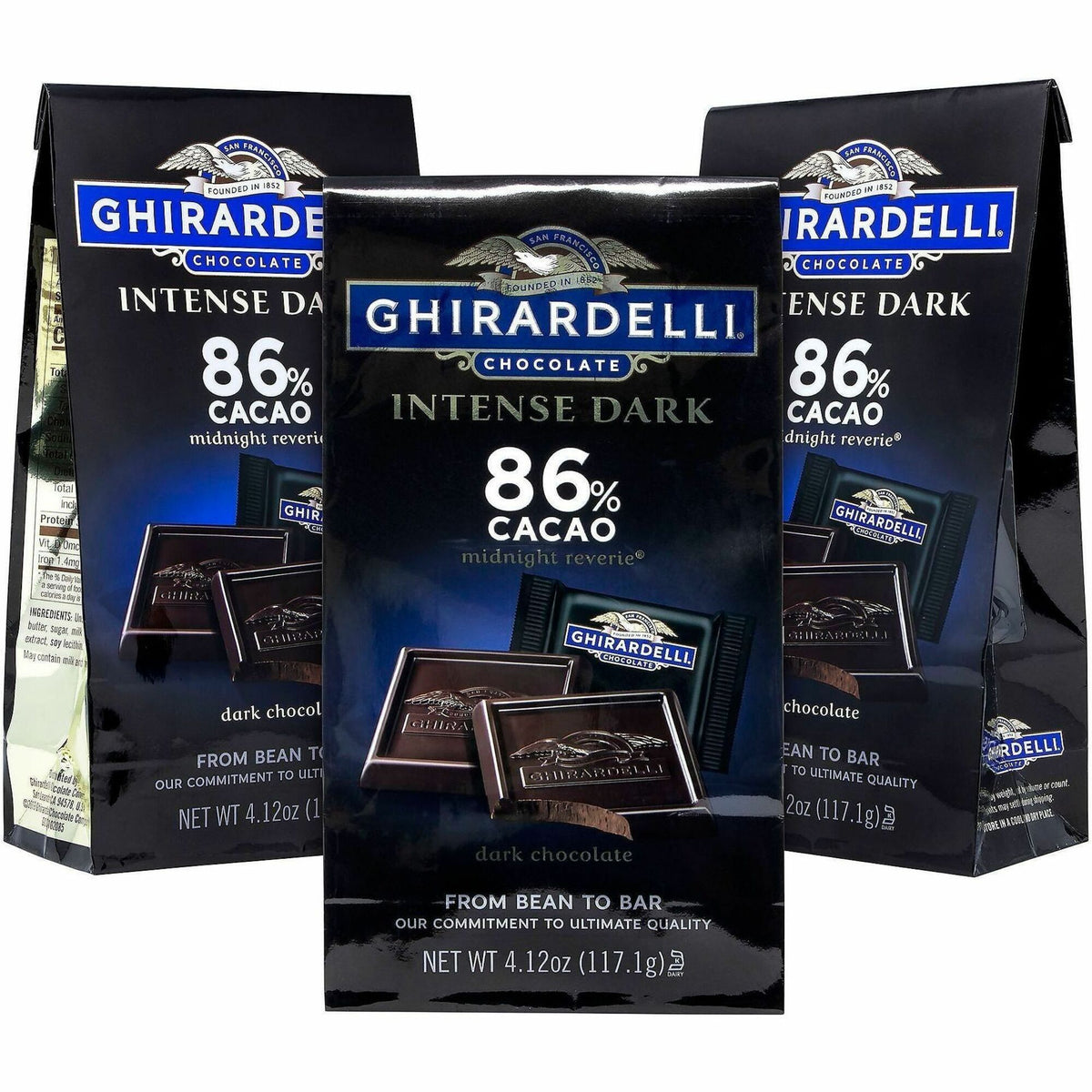 Green Rabbit Ghirardelli Intense Dark Singles