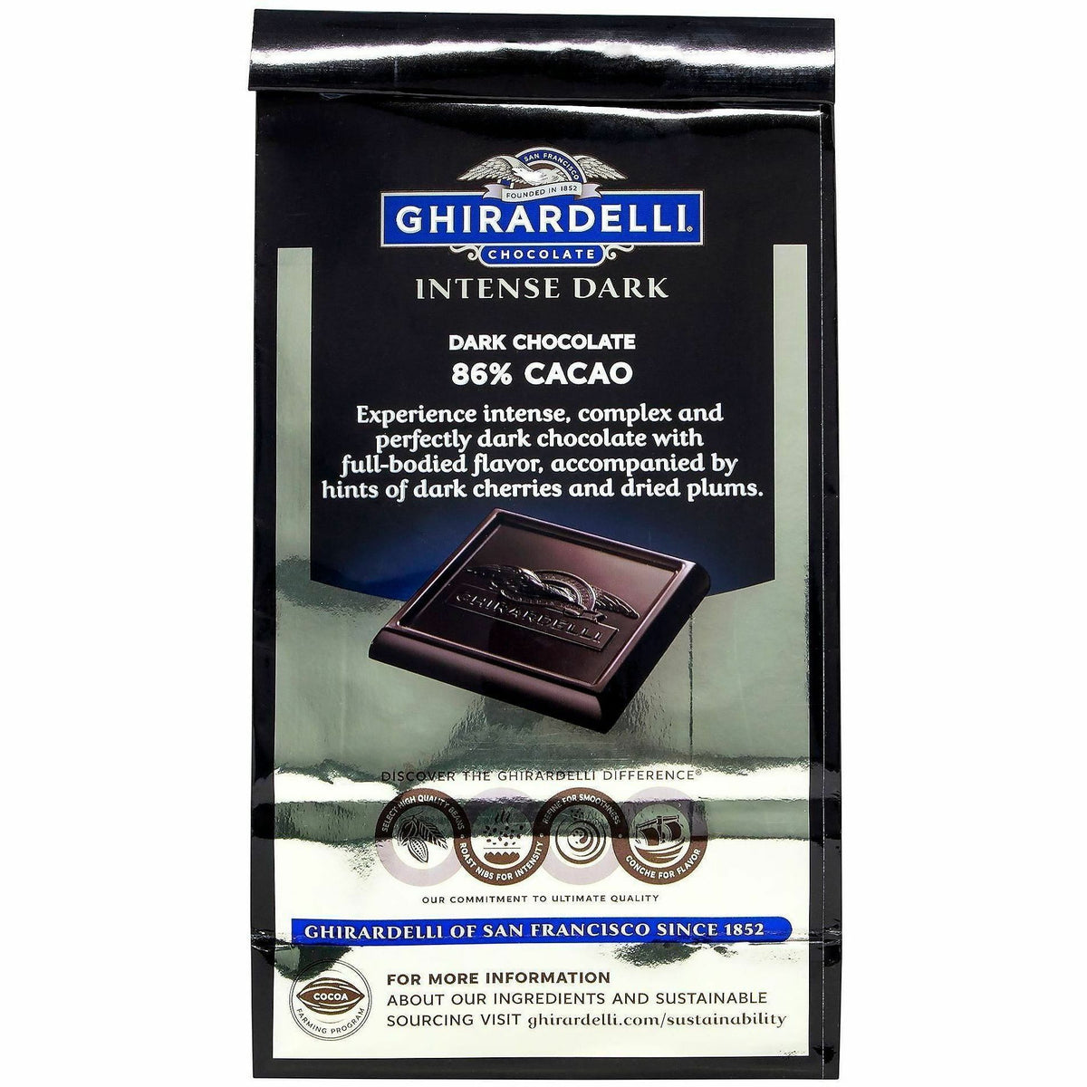 Green Rabbit Ghirardelli Intense Dark Singles