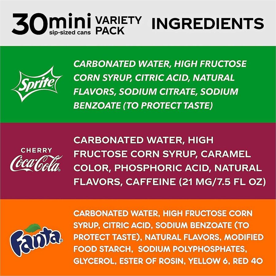 Coca-Cola Minis Variety Pack