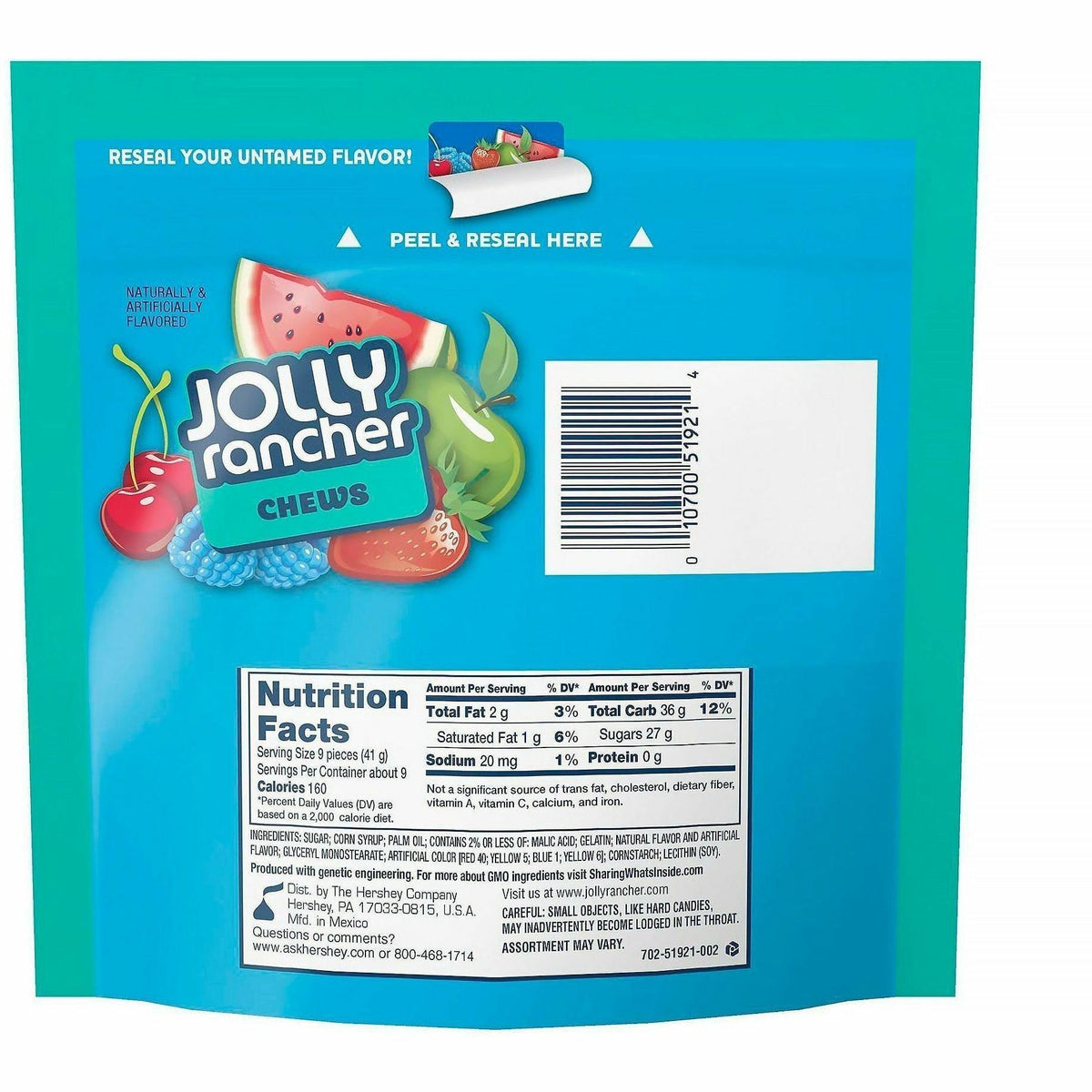 Green Rabbit Jolly Rancher Original Hard Candy