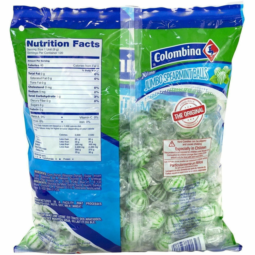 Green Rabbit Jumbo Spearmint Balls