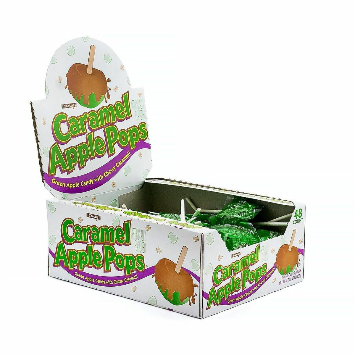 Green Rabbit Caramel Apple Lollipops