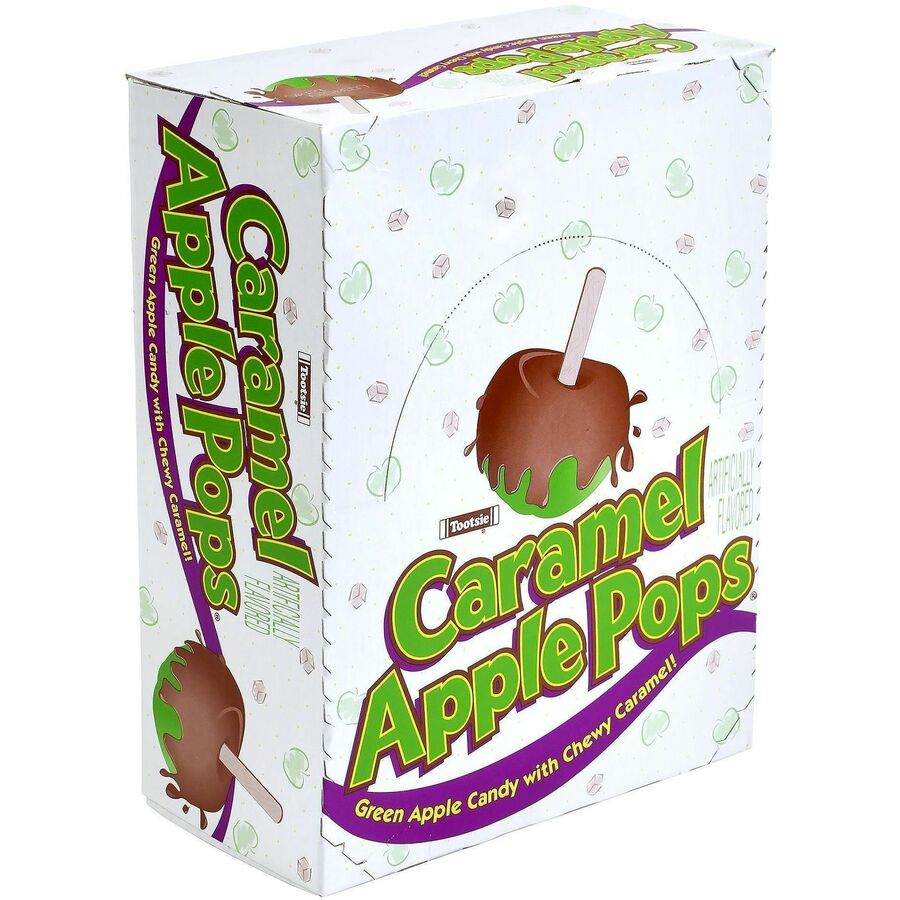 Green Rabbit Caramel Apple Lollipops