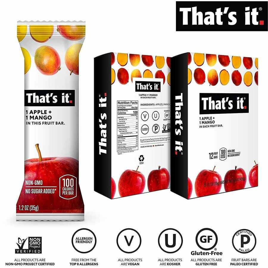 That's it. Fruit Bars
