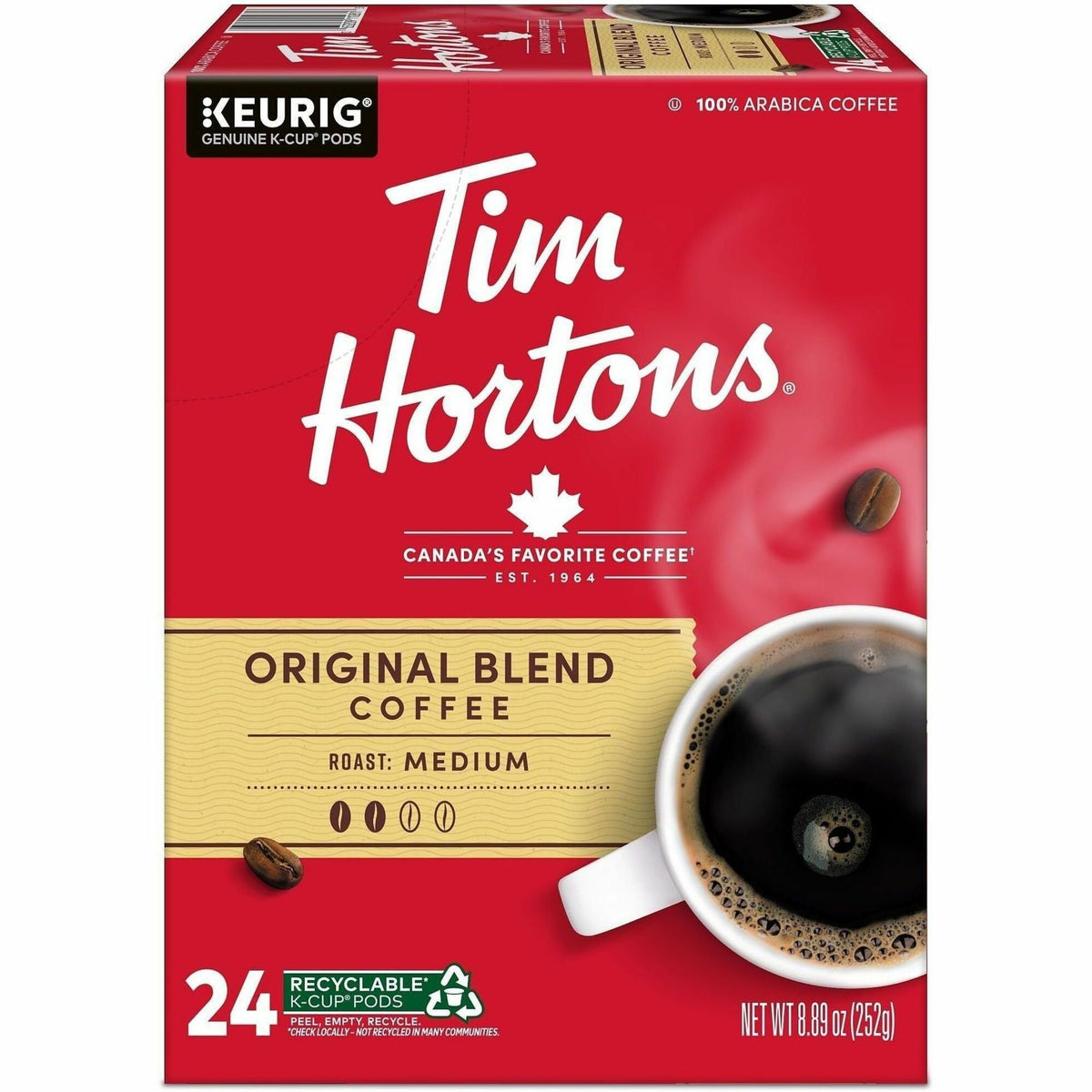 Tim Hortons K-Cup, Pod Original Blend K-Cups