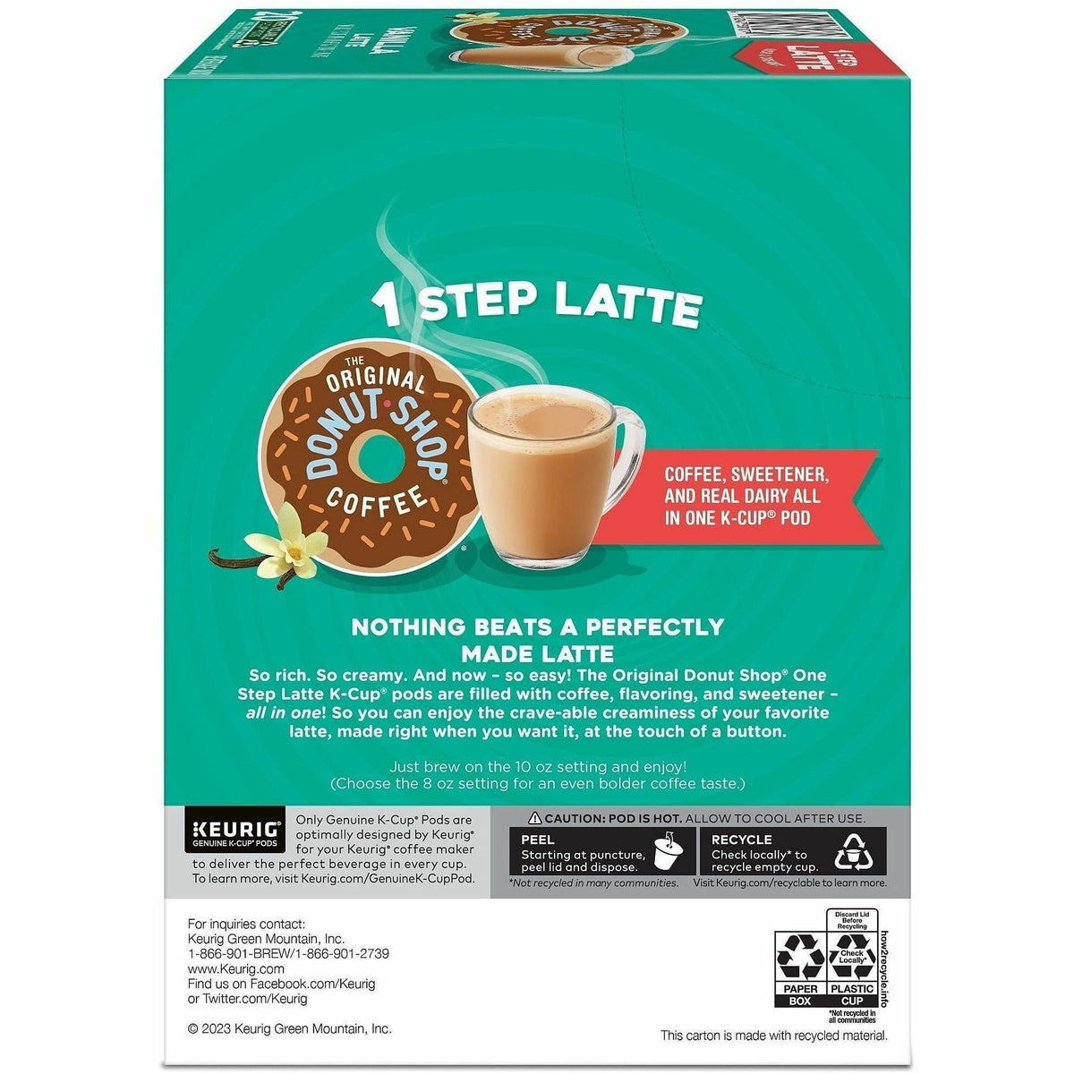 Diedrich K-Cup TODS 1-Step Latte K-Cups