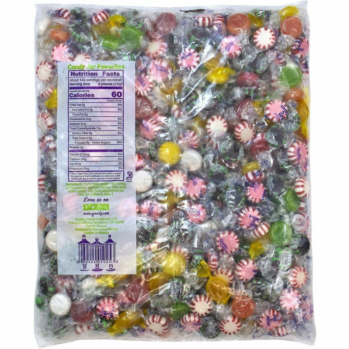 Green Rabbit Candy Jar Assortment Bag