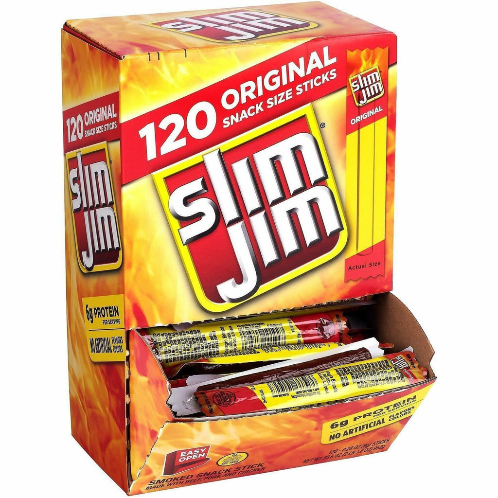 Jack Link's Slim Jim Beef Jerky Meat Sticks