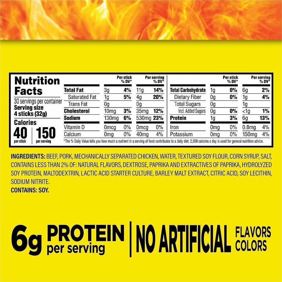 Jack Link's Slim Jim Beef Jerky Meat Sticks