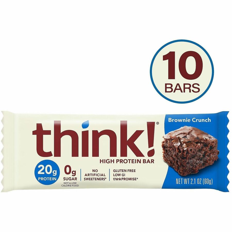 think! Brownie High Protein Bars