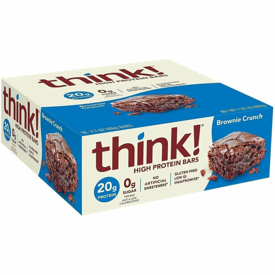 think! Brownie High Protein Bars