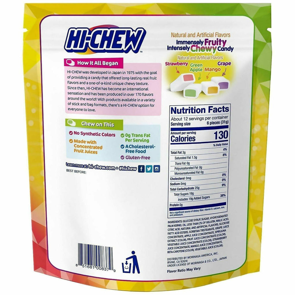 Green Rabbit Hi-Chew Fruit Chews