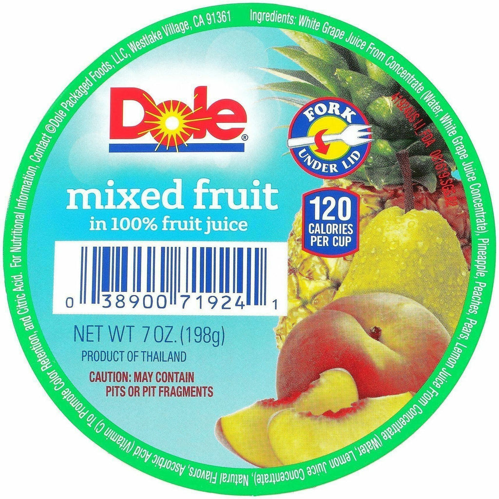 Dole Mixed Fruit Cups