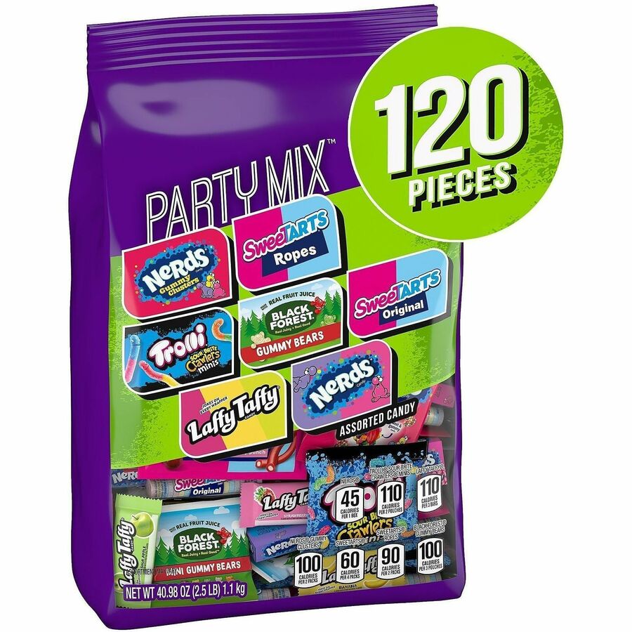 Green Rabbit Nerds Party Mix Candy Variety Pack