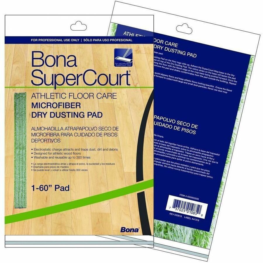 Diversey SuperCourt Microfiber Dusting Pads