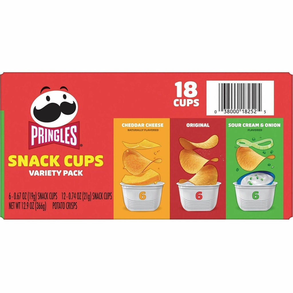 Pringles Potato Crisps Variety Box