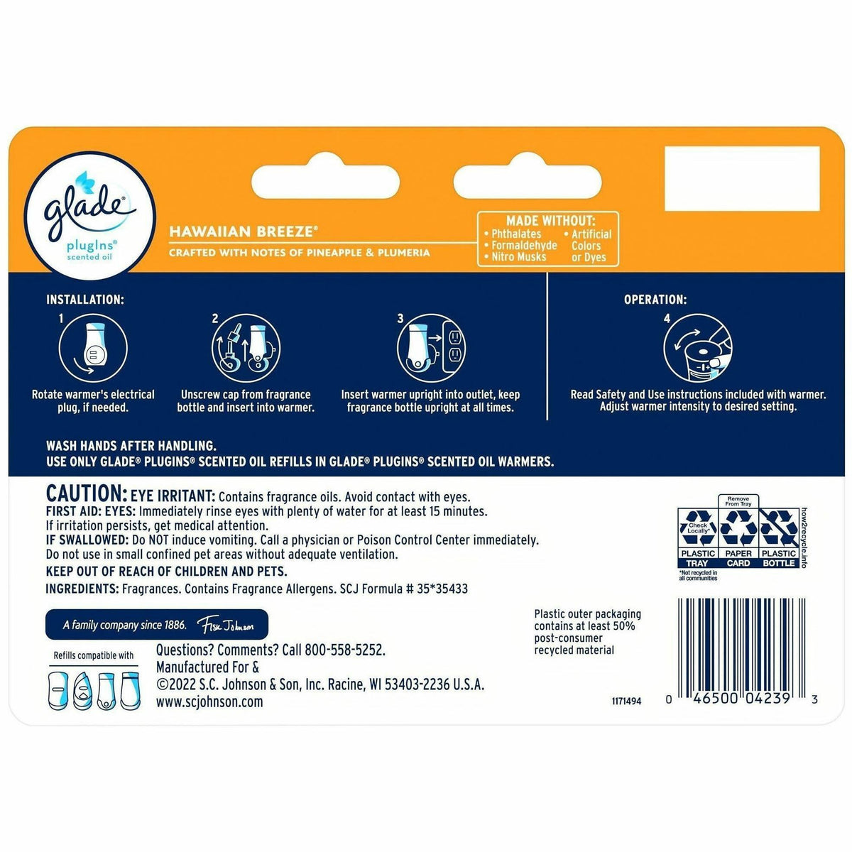 Glade PlugIns Scented Oil