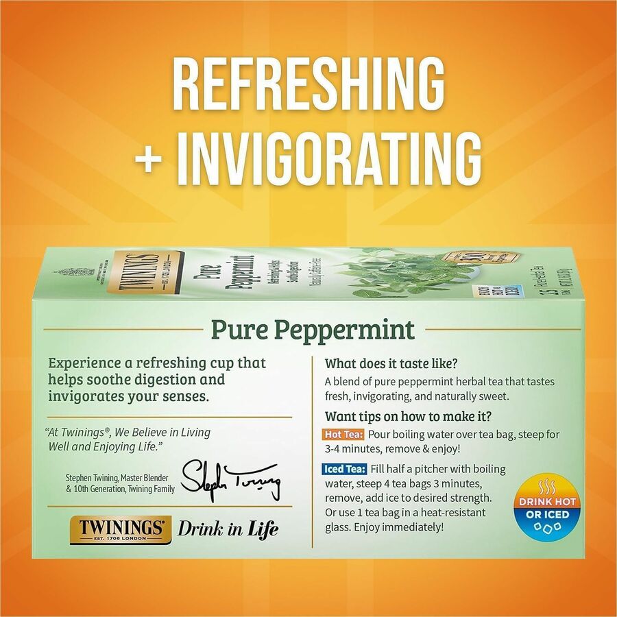 Twinings Pure Peppermint Tea Herbal Tea