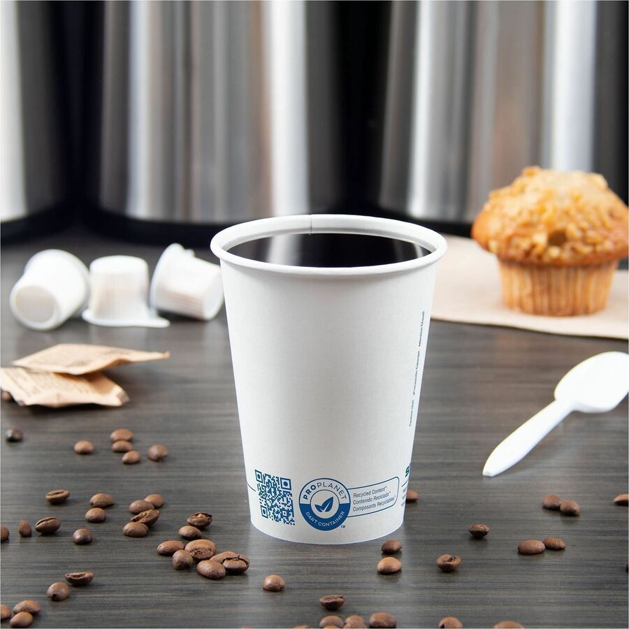 Solo Cup Recycled Content Paper Hot Cups