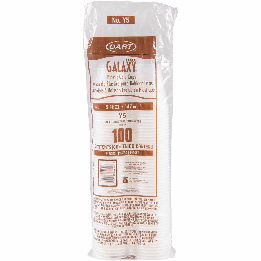 Solo Galaxy 5 oz Plastic Cold Cups