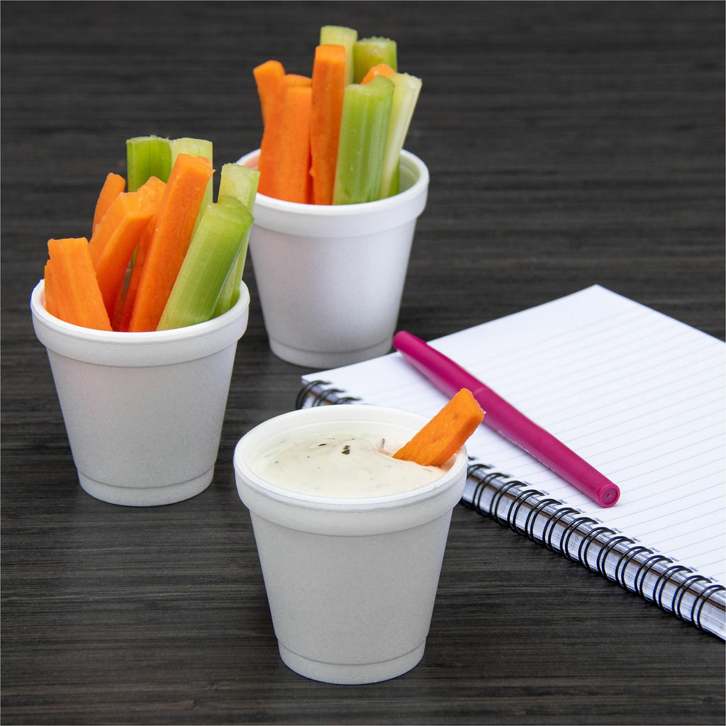 Dart J Cup 4 oz Insulated Foam Cups