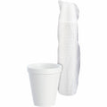 Dart J Cup 8 oz Insulated Foam Cups
