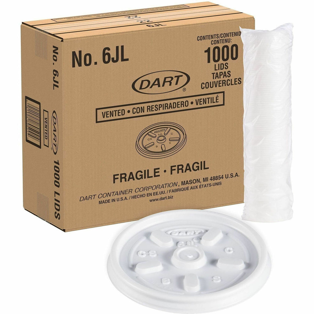 Dart Foam Cup Vented Lids