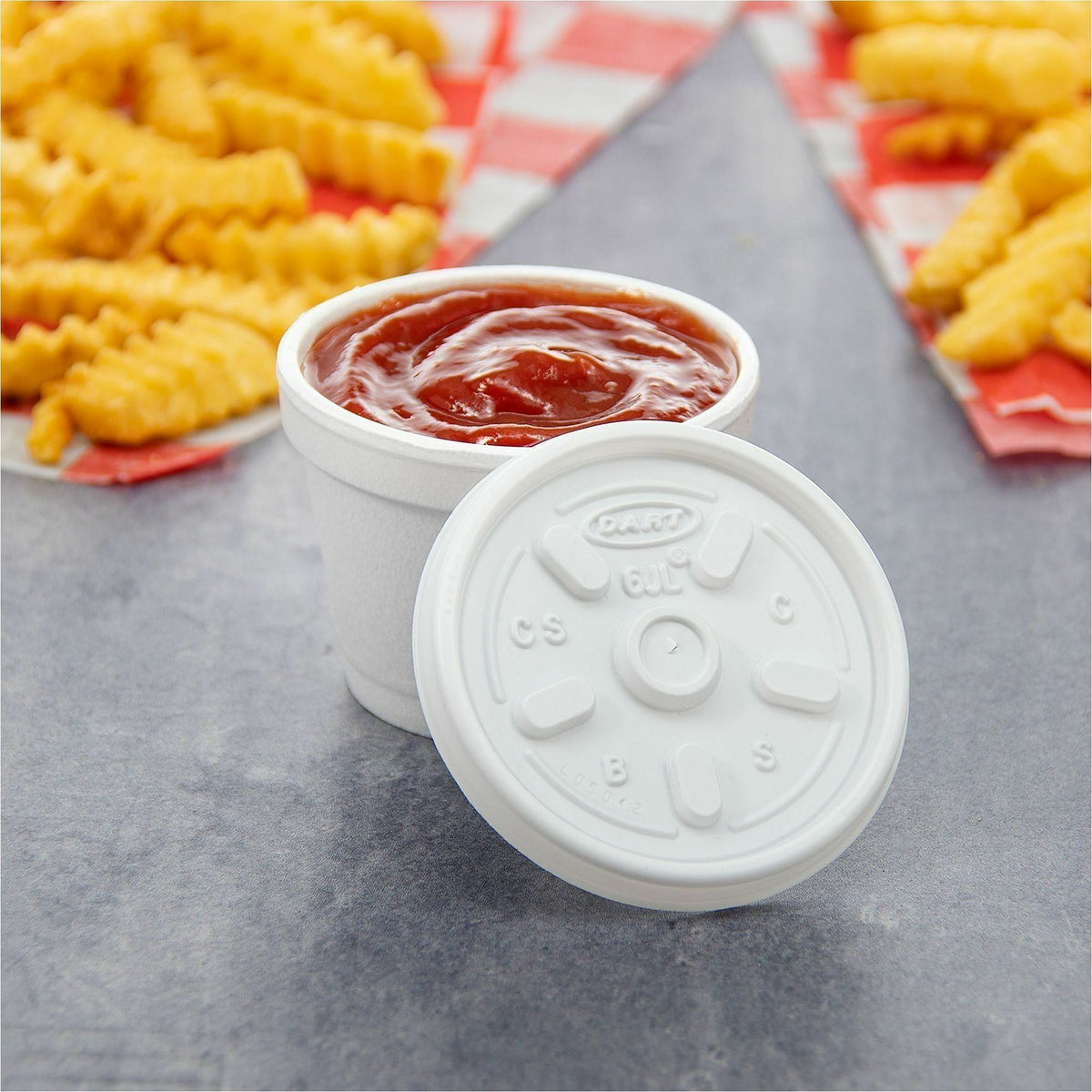 Dart Foam Cup Vented Lids