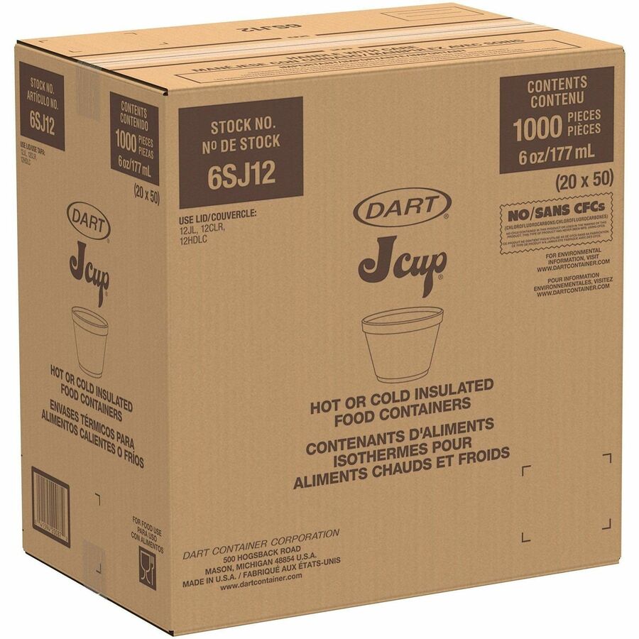 Dart Foam Food Containers
