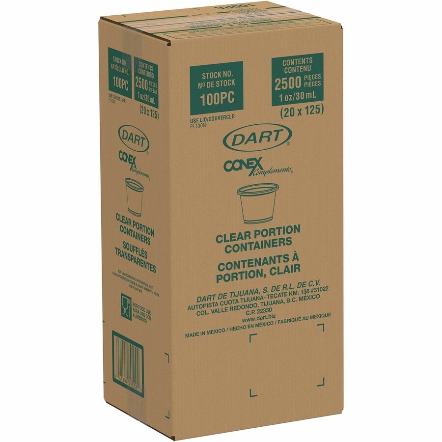 Dart 1 oz Conex Complements Portion Containers