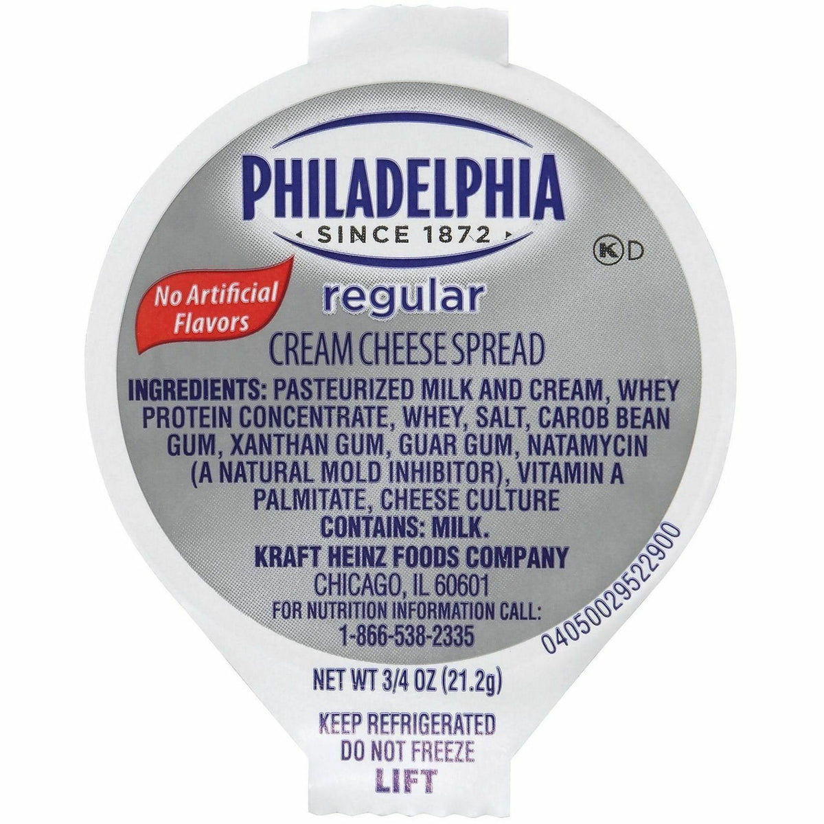 Green Rabbit Philadelphia Original CreamCheese Cup