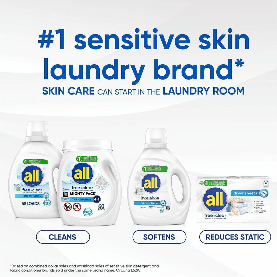 all Free Clear Liquid Laundry Detergent