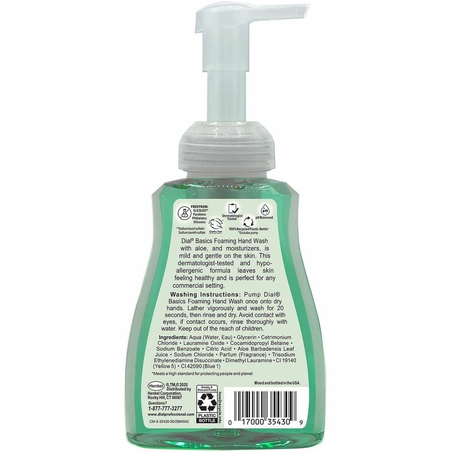 Dial Professional Basics HypoAllergenic Foam Hand Soap