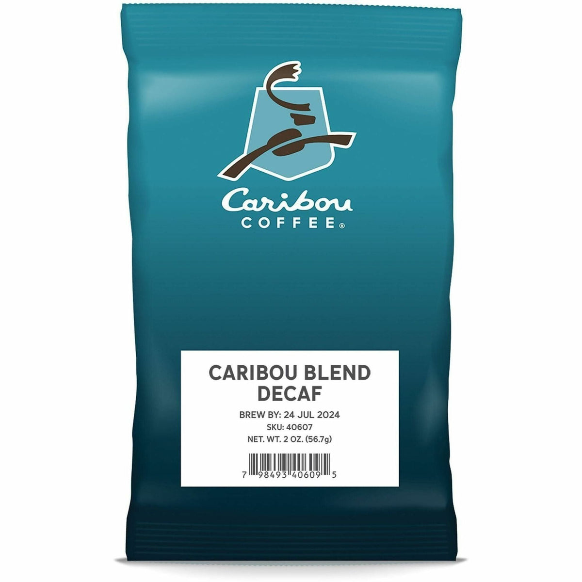 Caribou Coffee Medium Roast Decaf Caribou Blend Grounds